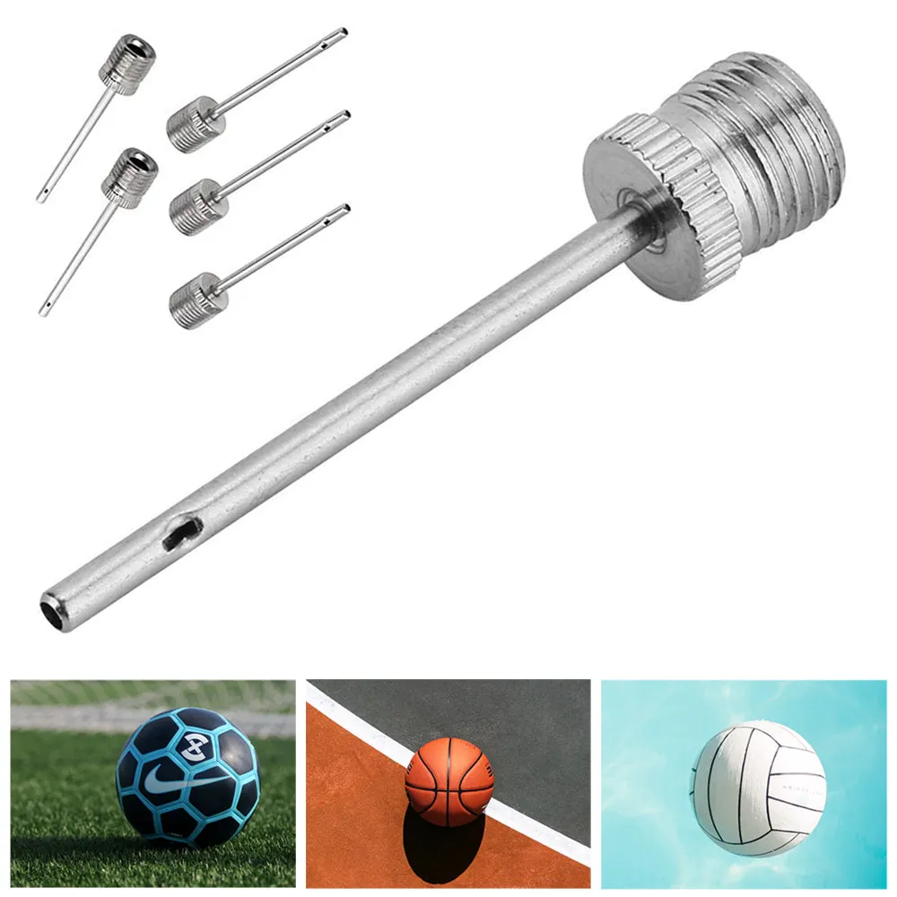 15PCS Basketball Pump Needle Air Inflator Adaptor Sports Balls Volleyball Soccer