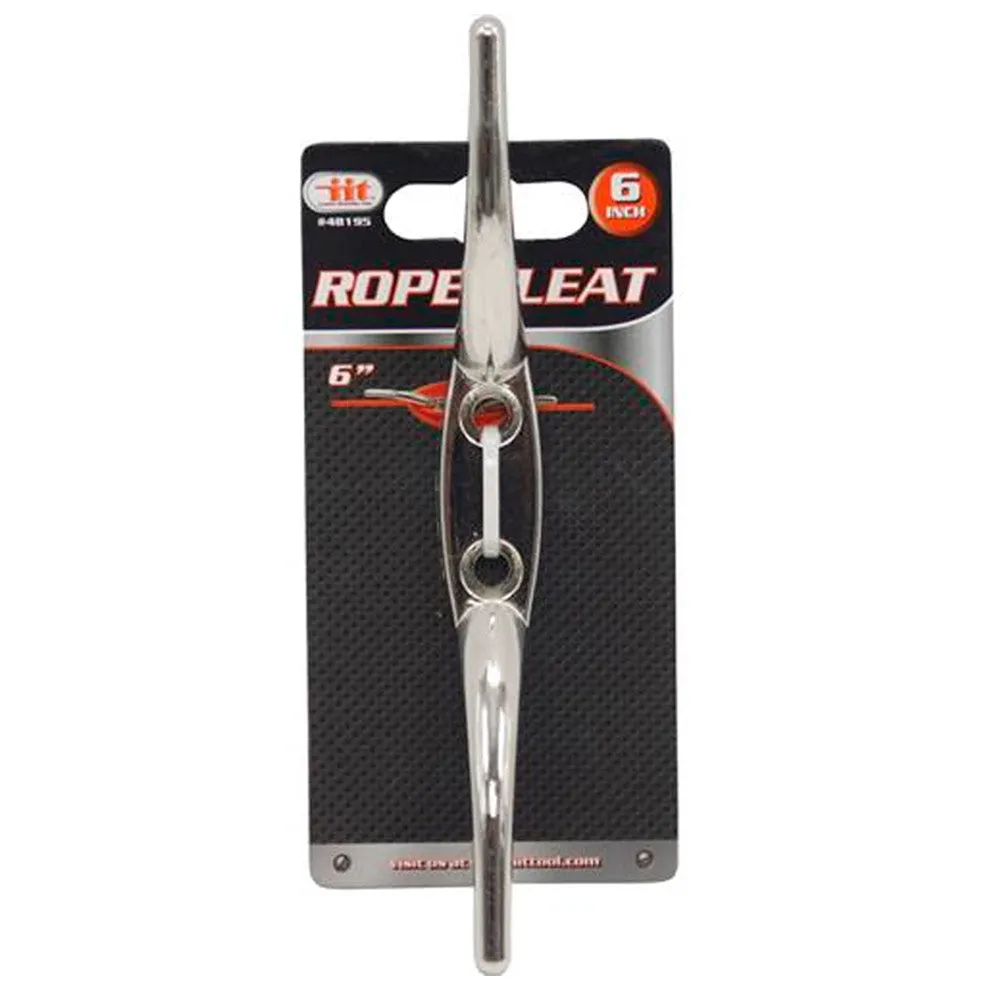 1Pc Rope Cleat Stainless Steel 6 Boat Dock Deck Marine Yacht Line Flag Anchor !
