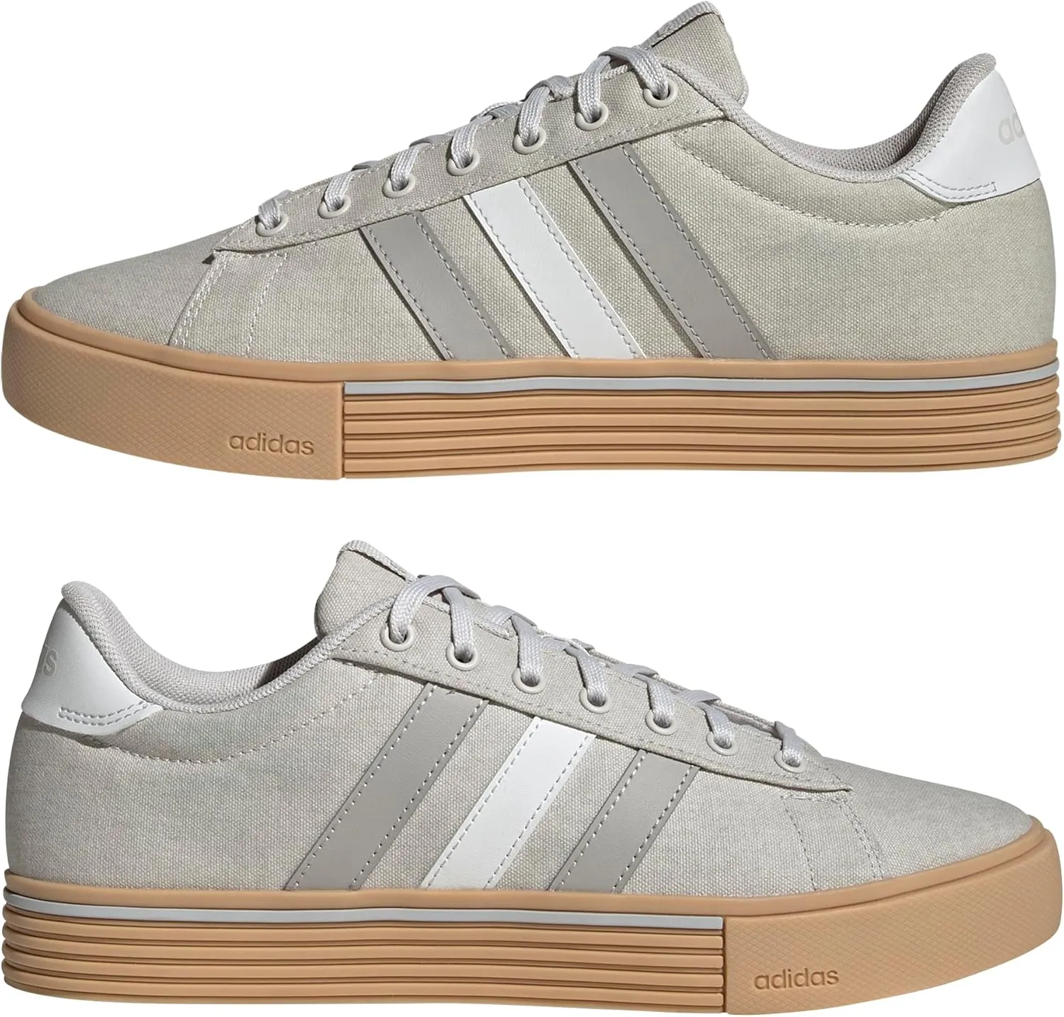 adidas Mens Daily 4.0 Lace Up Sneakers Shoes Casual - Grey