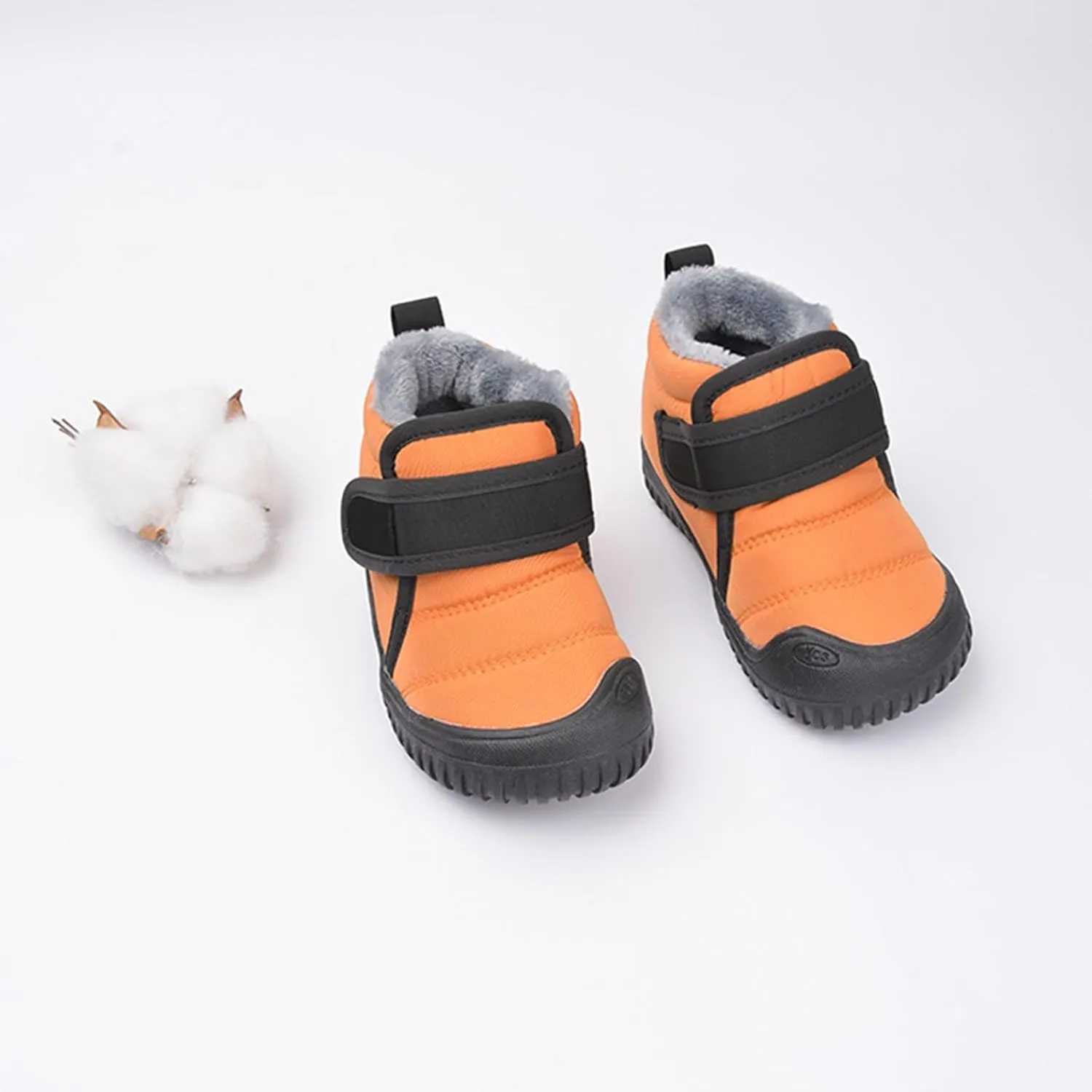 Baby Snow Boots Winter Shoes Boys Girls Cold Weather Baby Faux F??r Shoes Waterproof Snow Boots For Toddler Boys
