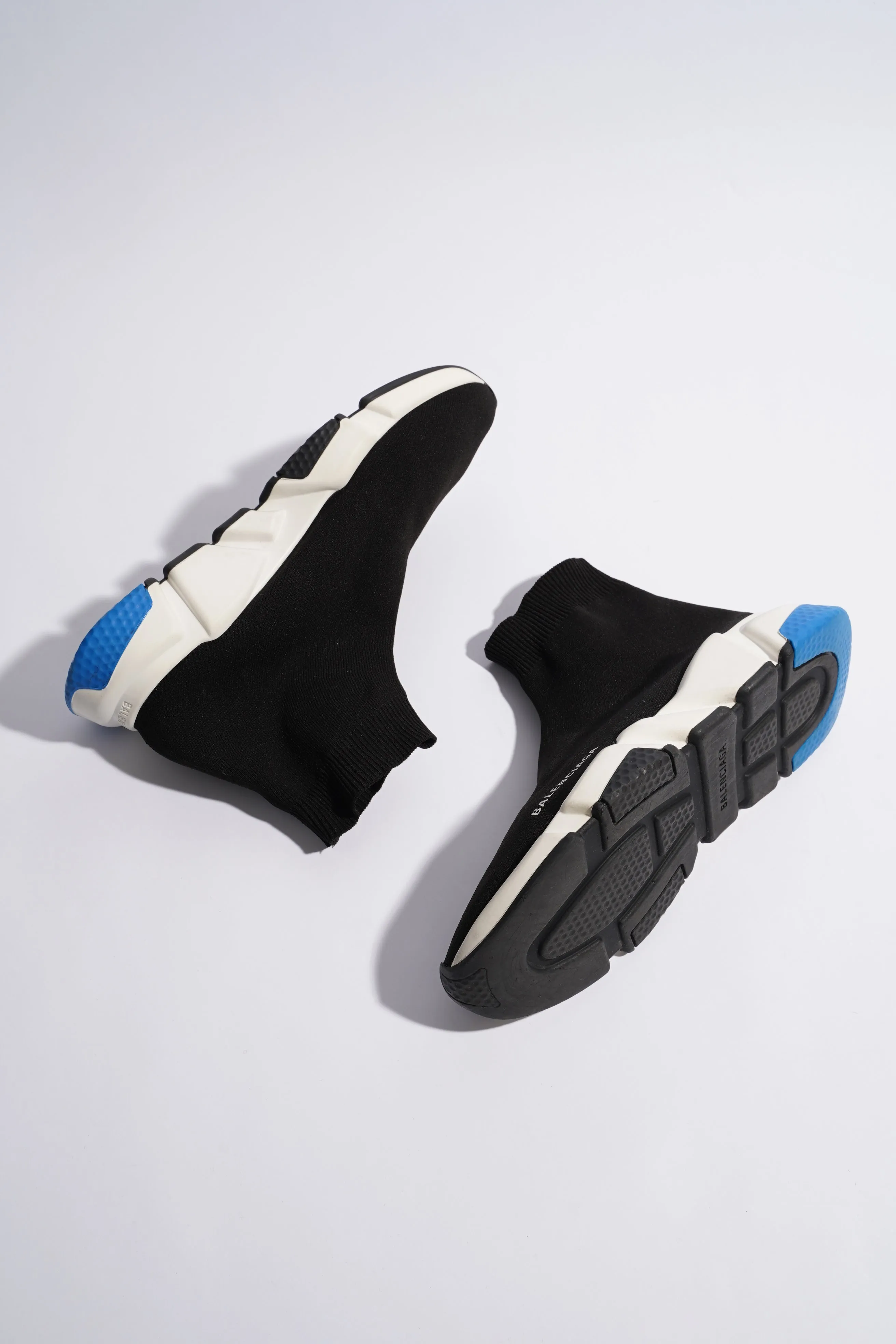 Balenciaga Speed Black / White / Blue EU 40 / UK 6