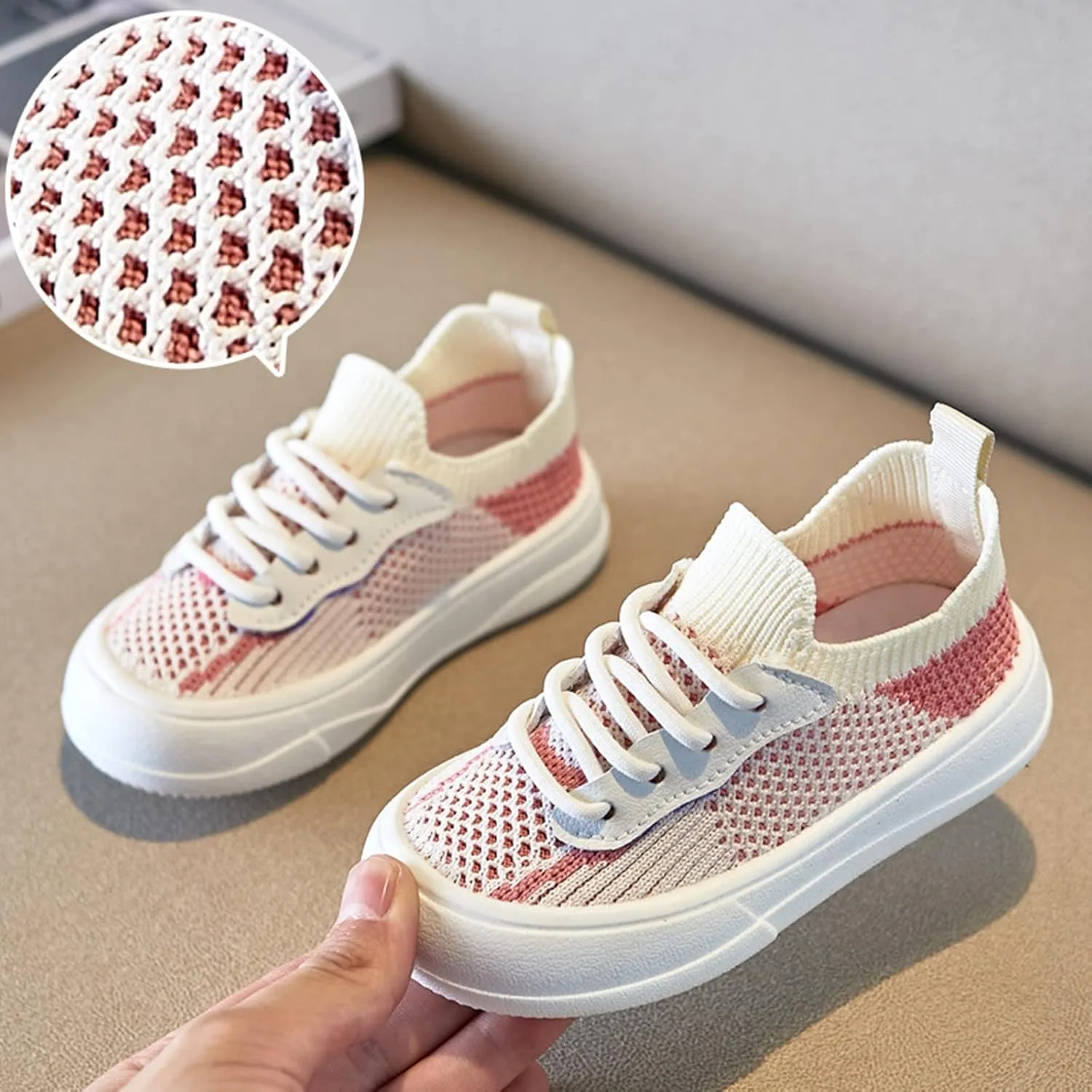 Boys Tennis Shoes Toddler Boys Girls Slip on Sneakers Kids Lightweight Tennis Shoes Breathable Fashion Casual Shoes