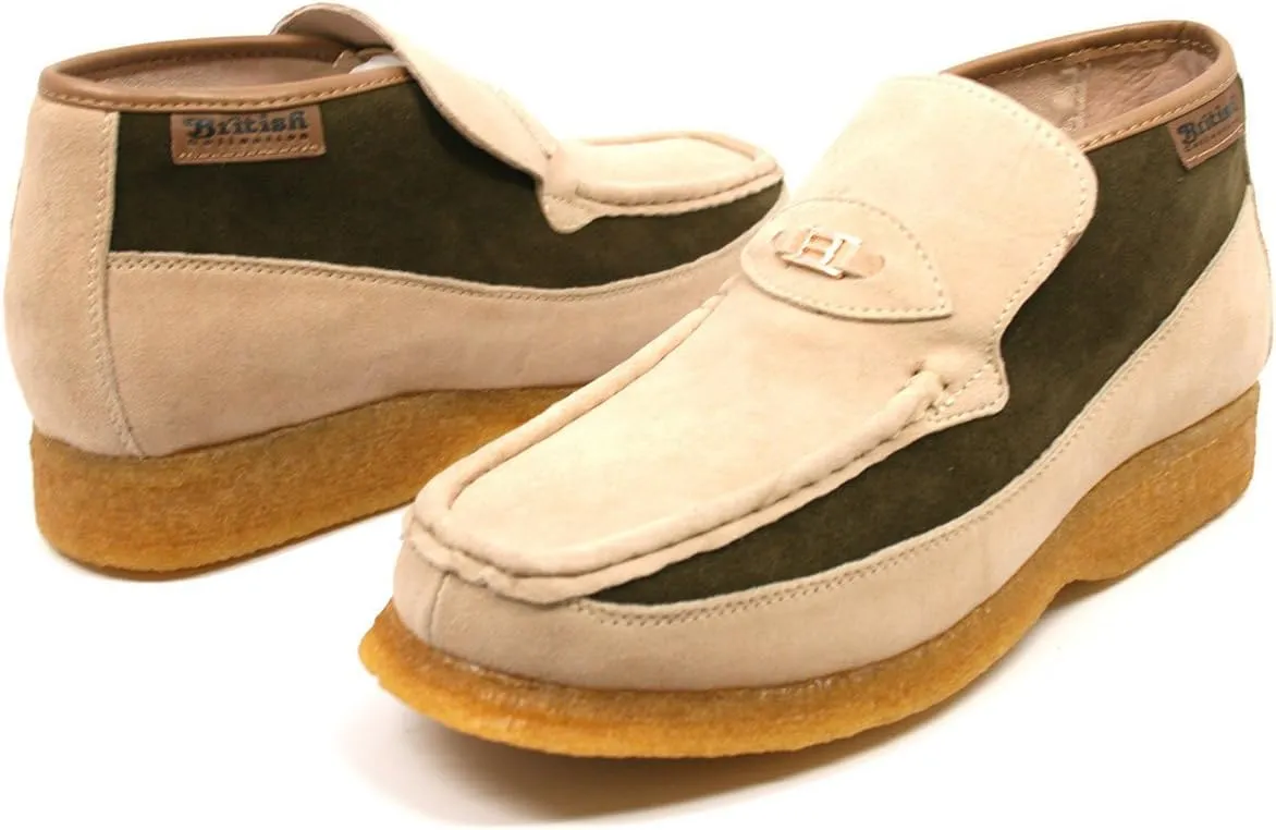 British Collection Checkers Slip On Shoes