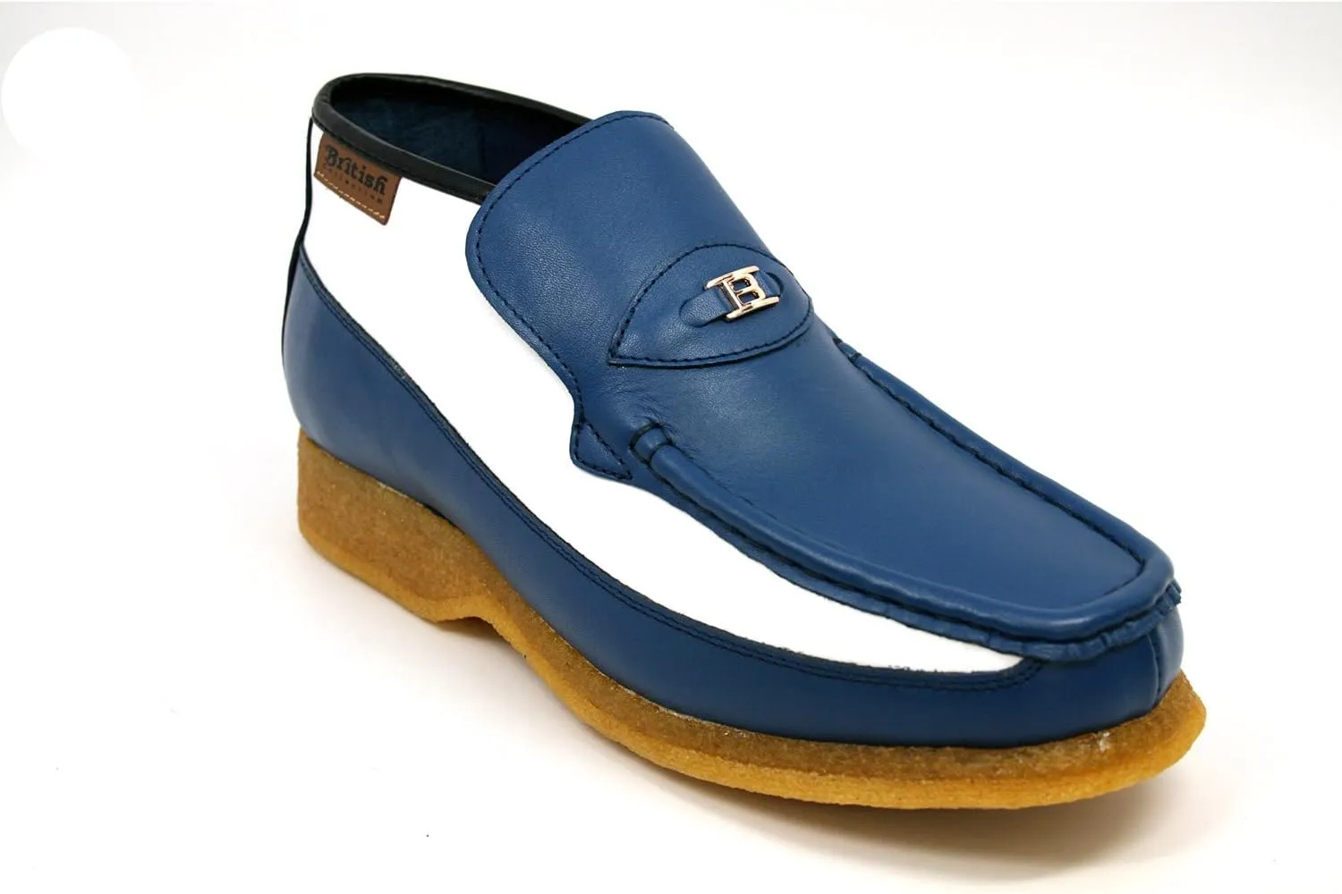 British Collection Checkers Slip On Shoes