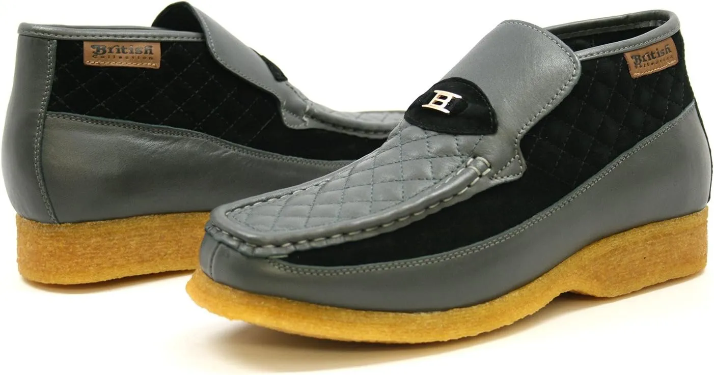 British Collection Checkers Slip On Shoes