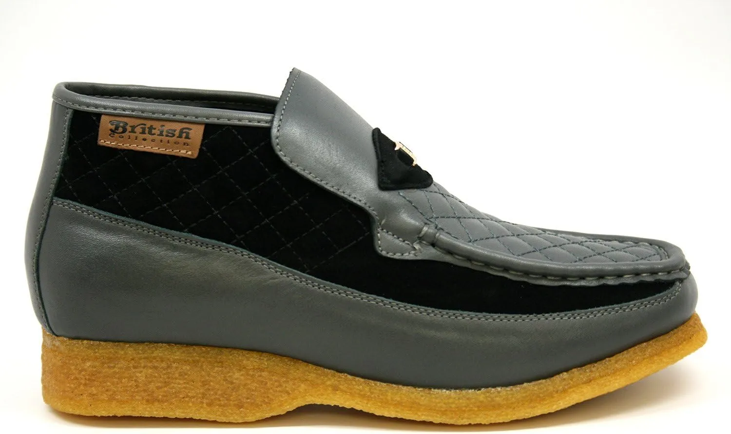 British Collection Checkers Slip On Shoes