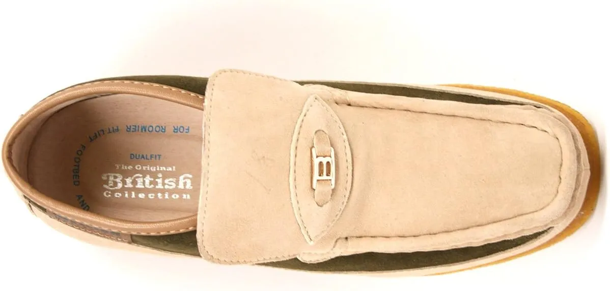 British Collection Checkers Slip On Shoes