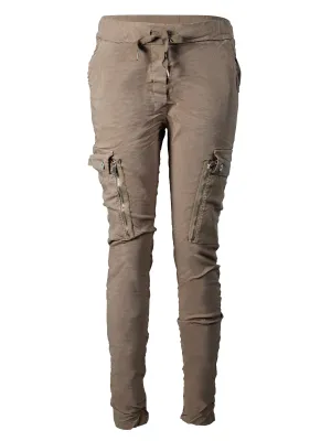 CARMEN YNDE trousers - Mud