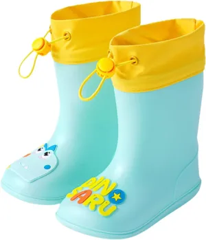 Cartoon Dinosaur Children Rain Boots Non Slip Kids Rainboots Girl Boots Size 11