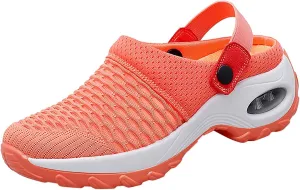 Cathalem Orthopedic Shoes for Women Air Cushion Orthopedic Slip on Shoes Air Cushion Slip-on Diabetic Walking Shoes for Women