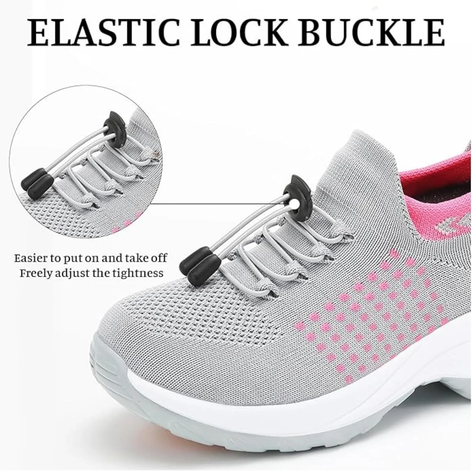 Comfort Wear Orthowear Shoes for Women Orthopedic Walking Sneakers Breathable Comfortable Wide Width Running Shoes