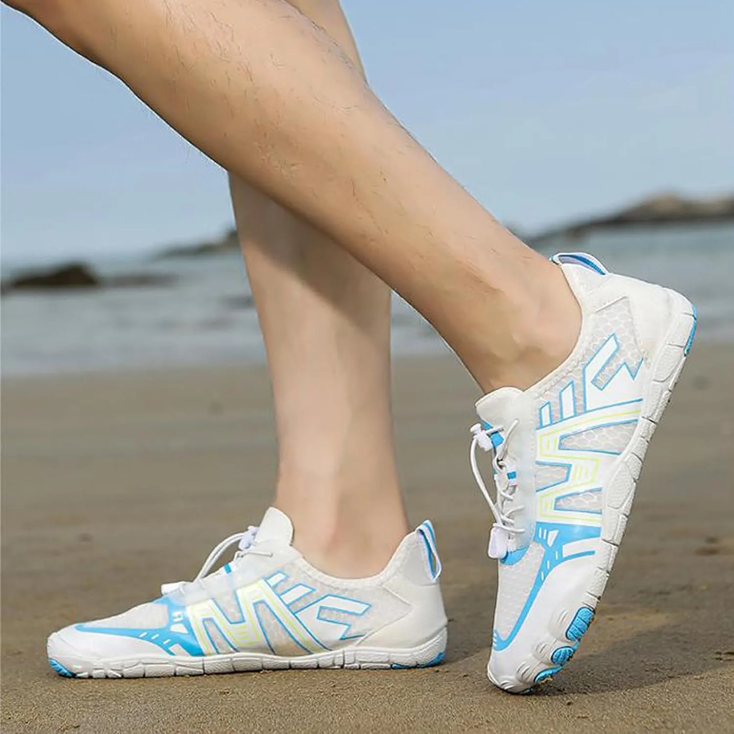 Couple Sports Shoes Outdoor Wading Non Slip Beach Shoes Diving Swimming Riding Sneaker Boots for Men Winter