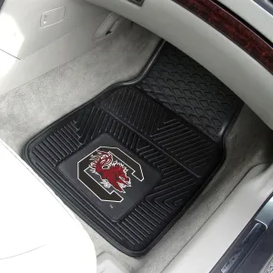 Fanmats South Carolina Gamecocks Heavy Duty Car Mat Set - 2 Pieces