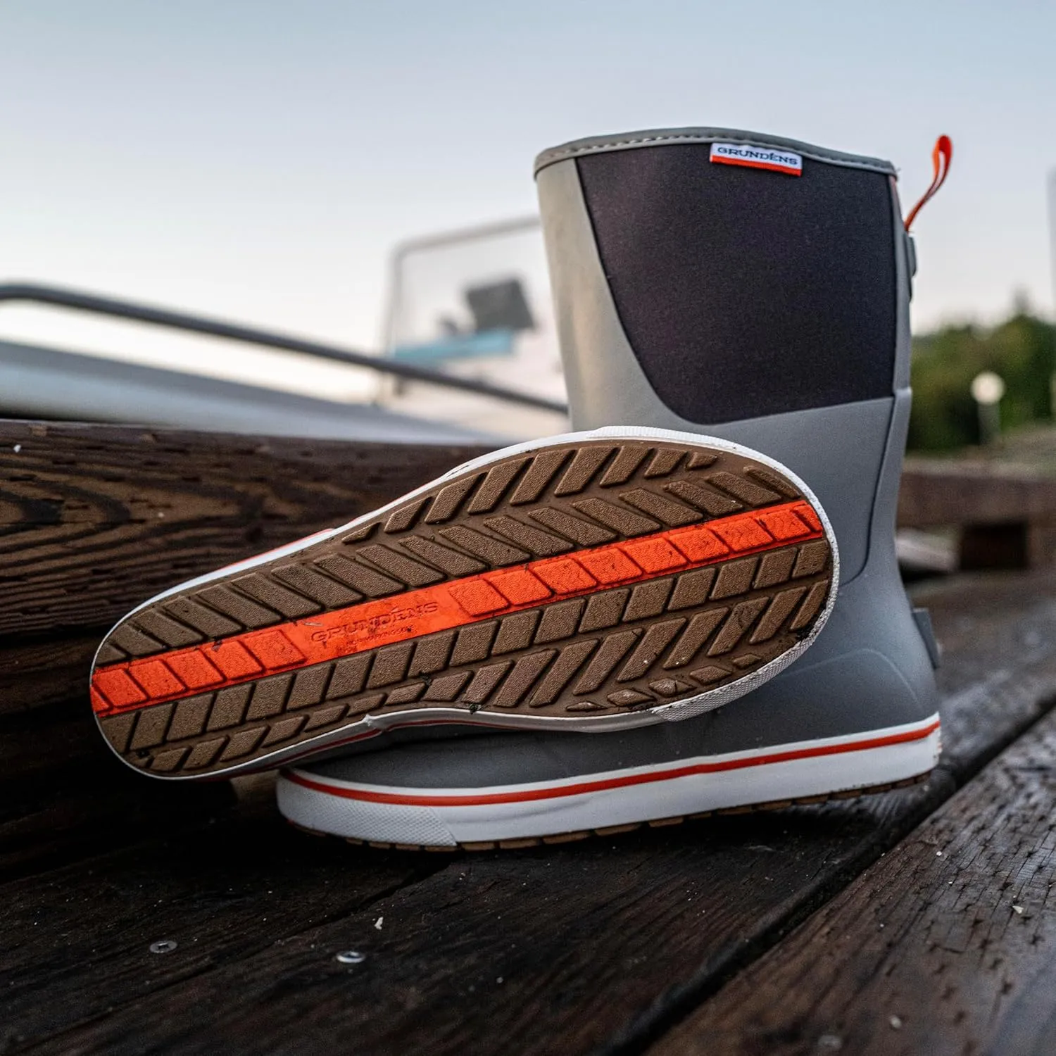 Grund??ns Men??s 12?? Deck Boot | Durable, Waterproof