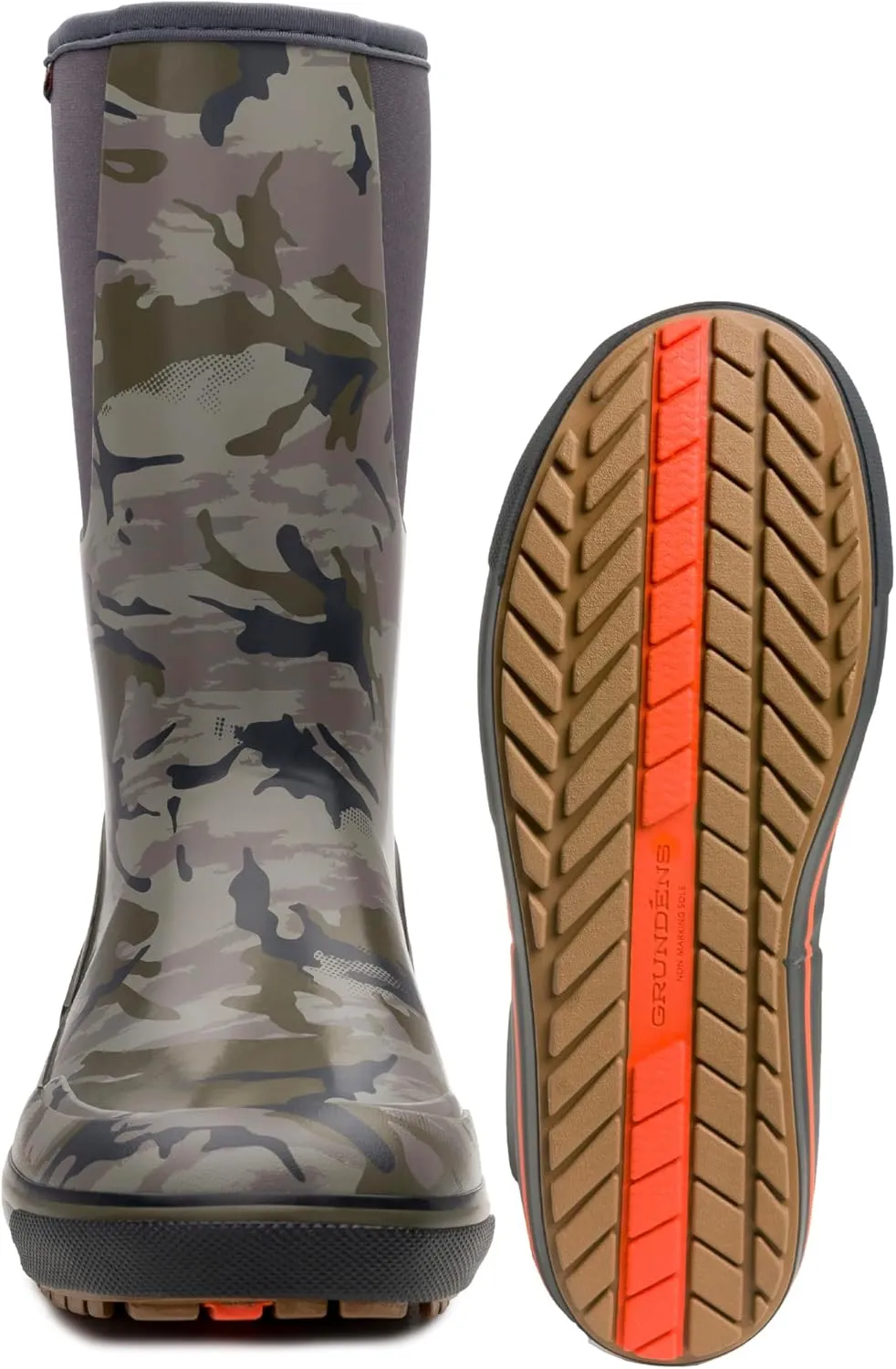 Grund??ns Men??s 12?? Deck Boot | Durable, Waterproof