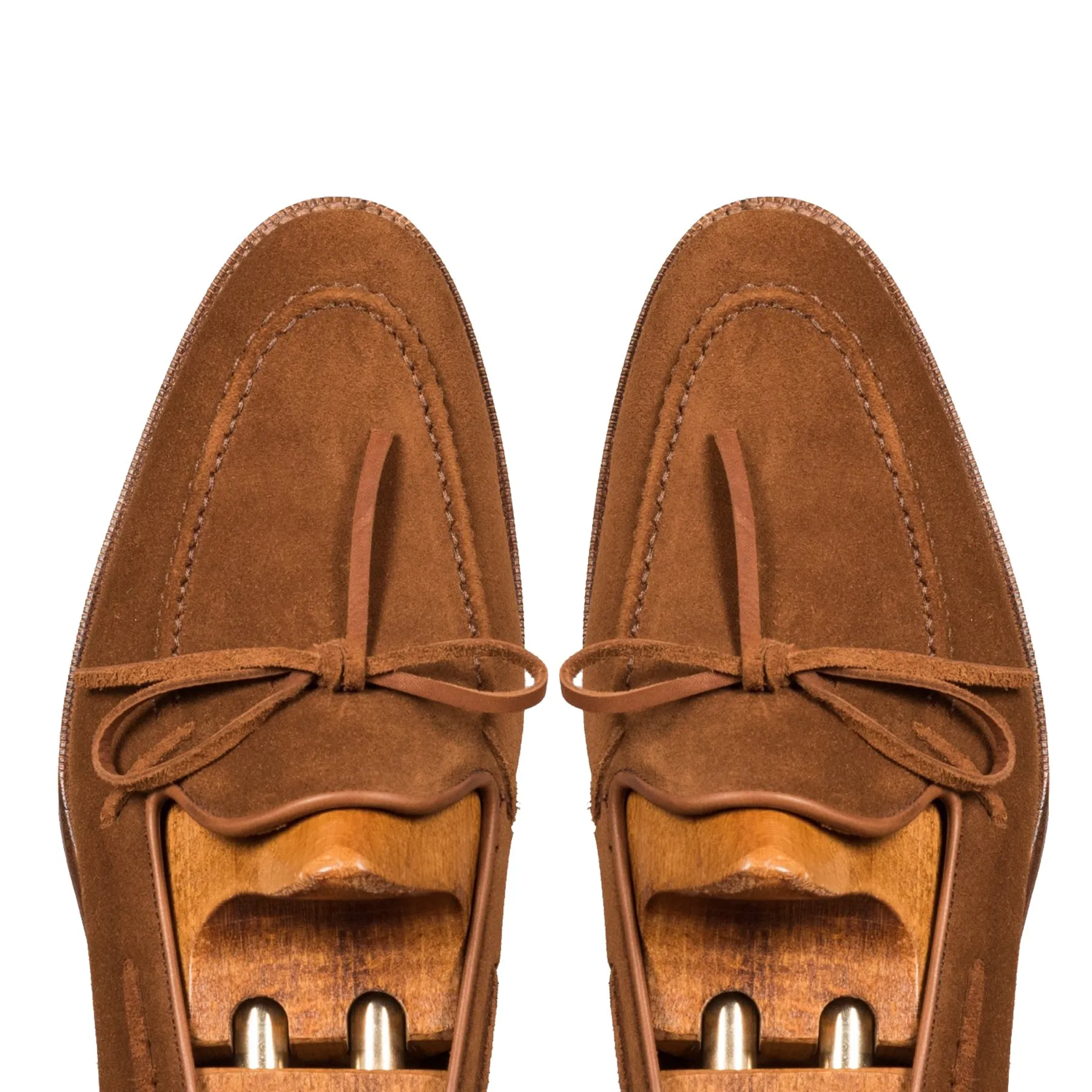 Height Increasing Tan Suede Yukon Loafers