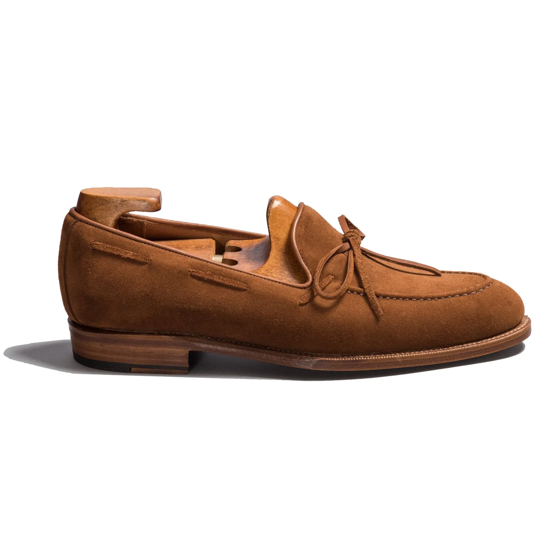 Height Increasing Tan Suede Yukon Loafers