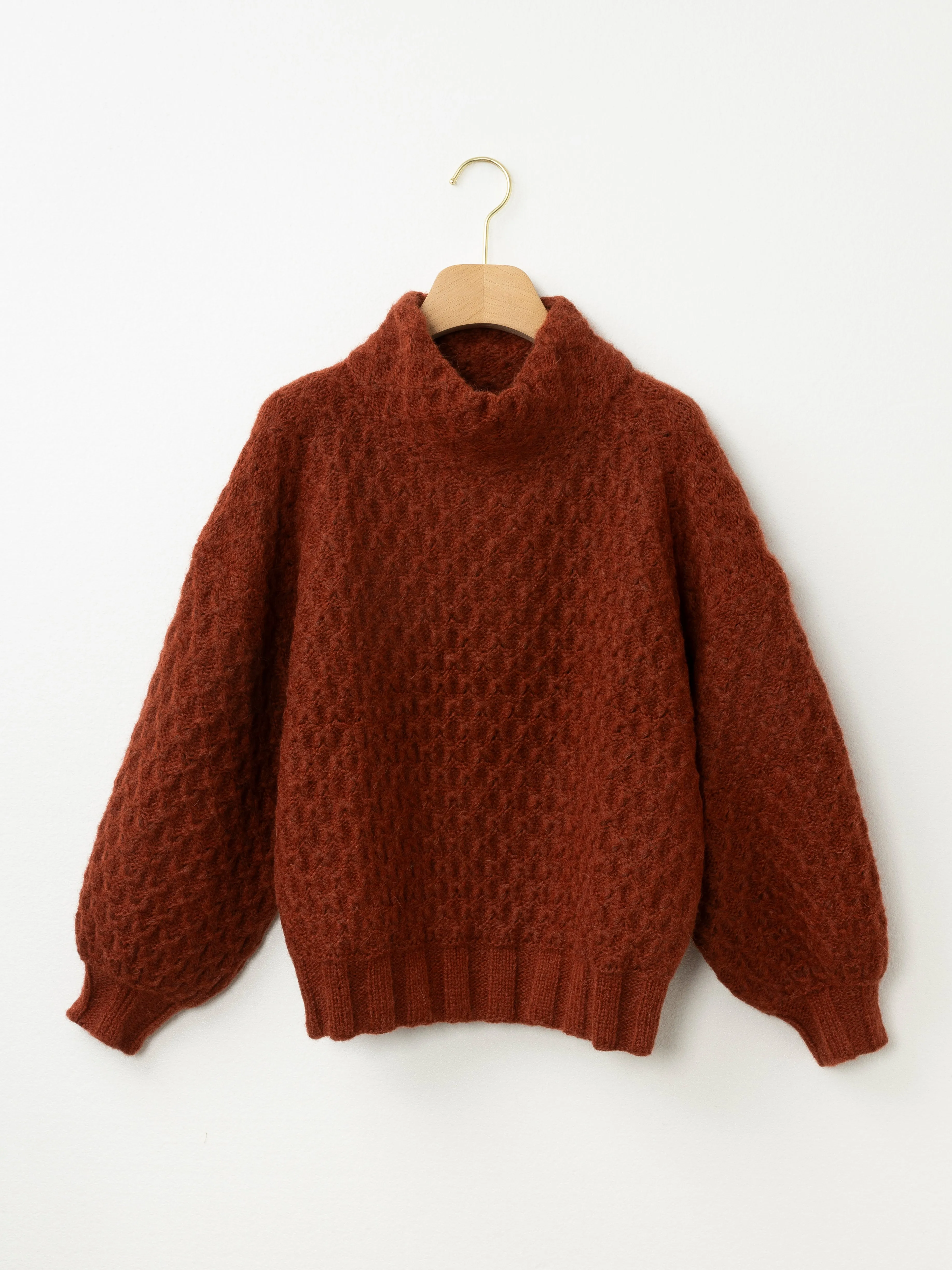 High Neck Cosy Knit