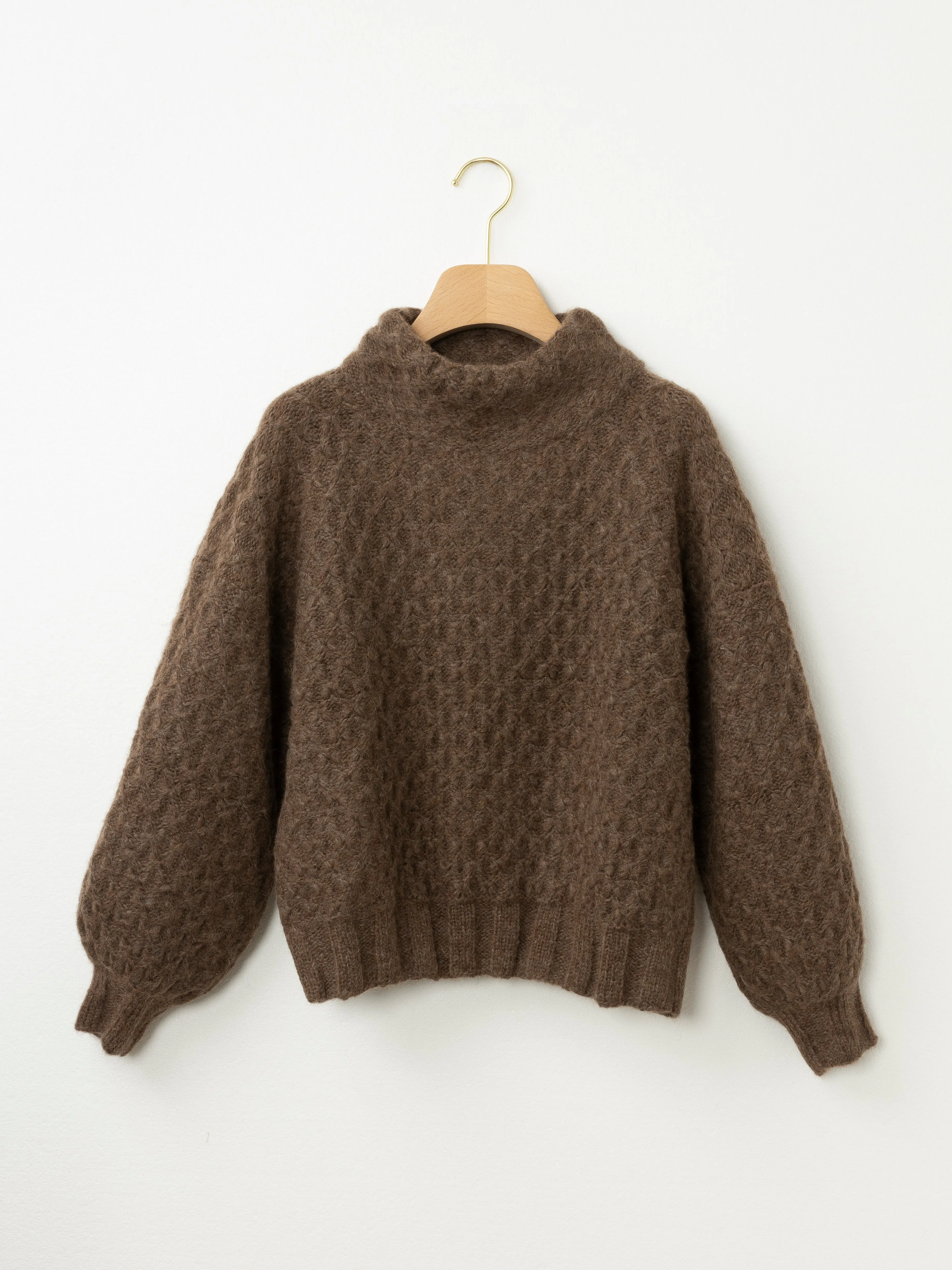 High Neck Cosy Knit