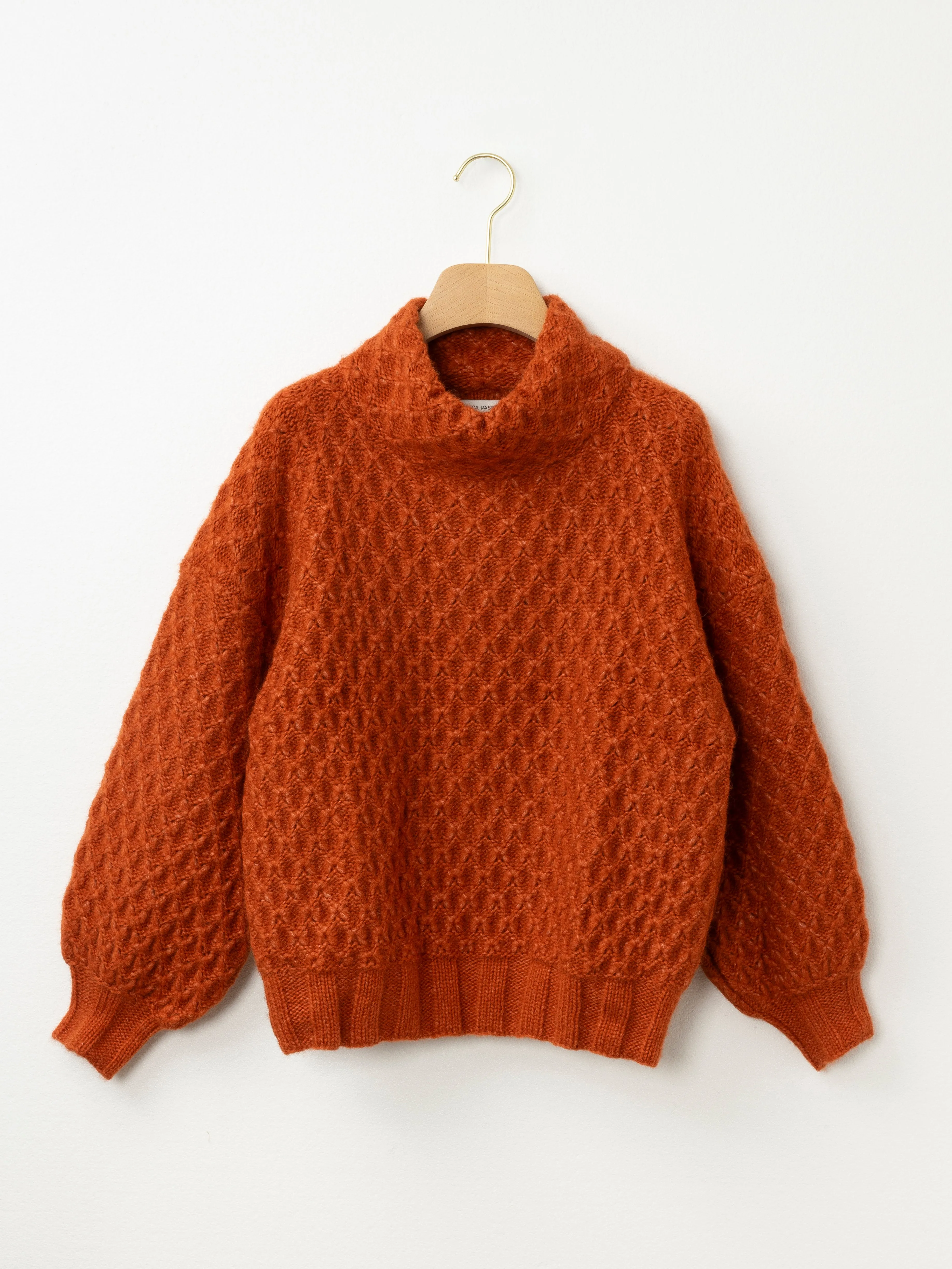High Neck Cosy Knit