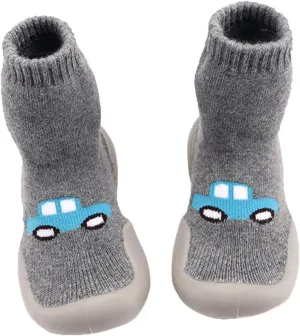 Infant Shoes,Infant Shoes Sock Shoes Anti-Slip Fuzzy Slipper Soft Indoor Boys Shoes 0-4 Years
