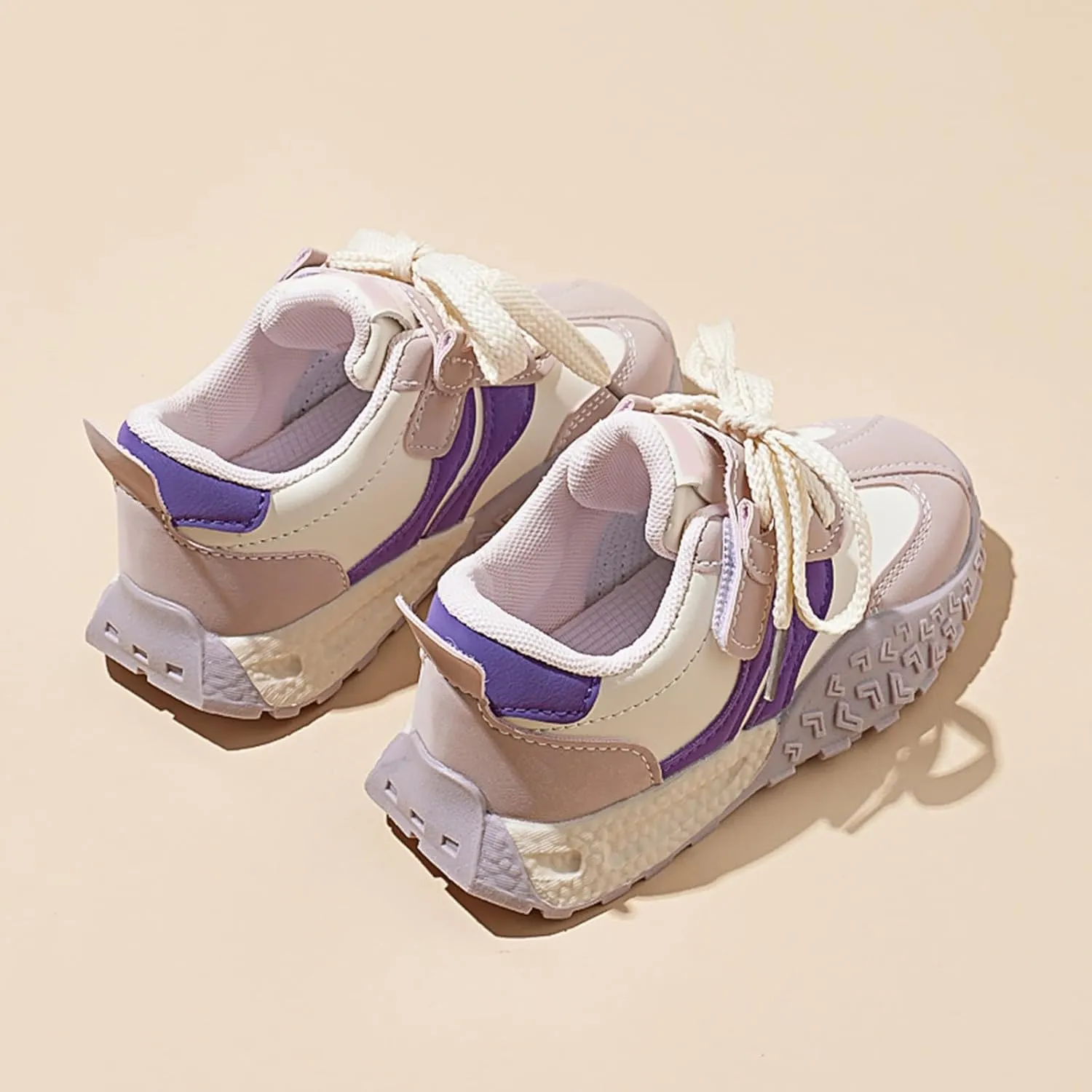 IWIHMIV Kids Sneakers Boys Girls Tennis Running Athletic Shoes Lightweight Non Slip Comfortable Walking Sports Shoes