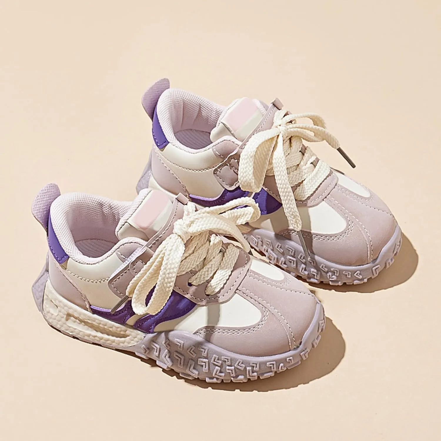 IWIHMIV Kids Sneakers Boys Girls Tennis Running Athletic Shoes Lightweight Non Slip Comfortable Walking Sports Shoes