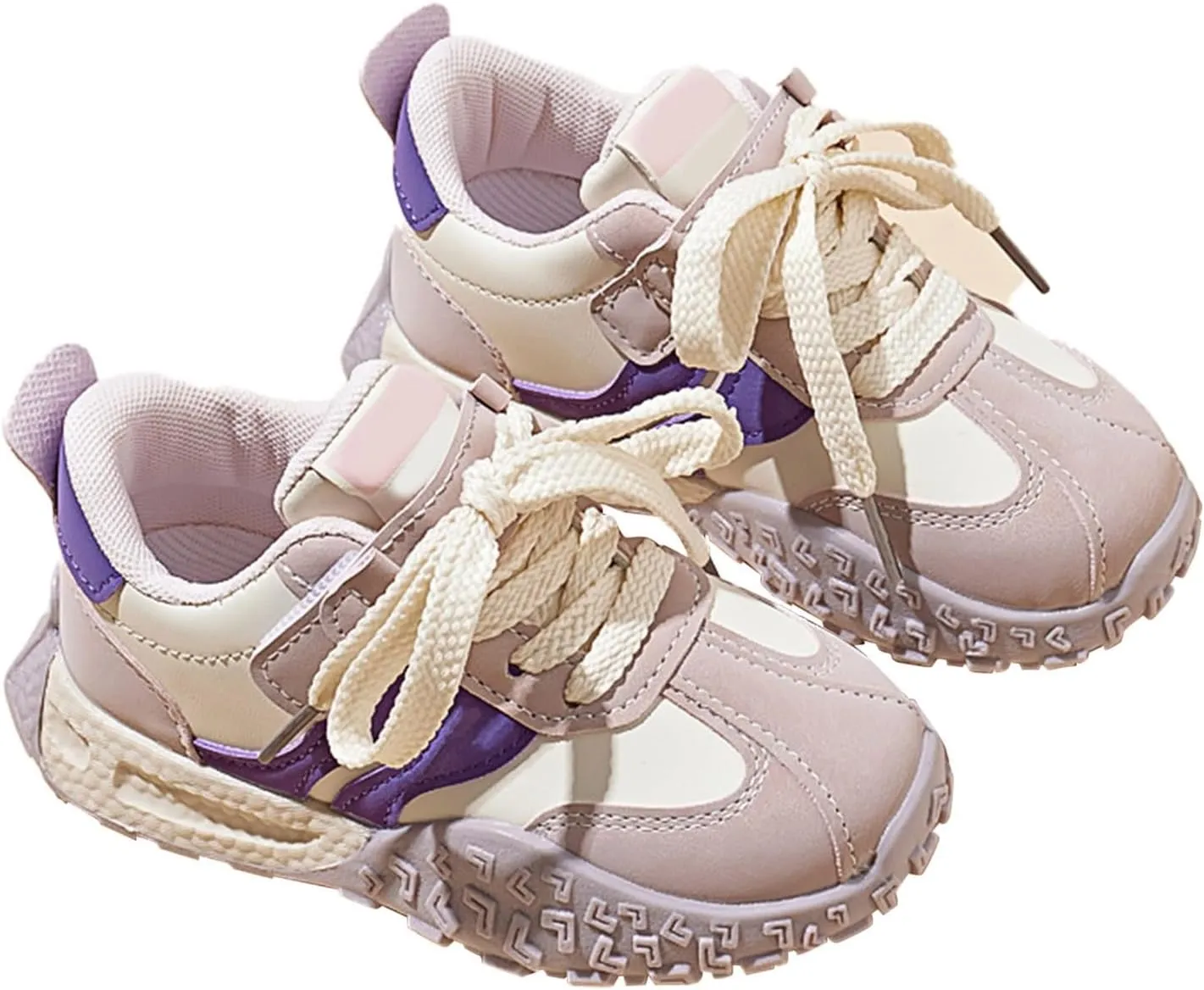 IWIHMIV Kids Sneakers Boys Girls Tennis Running Athletic Shoes Lightweight Non Slip Comfortable Walking Sports Shoes