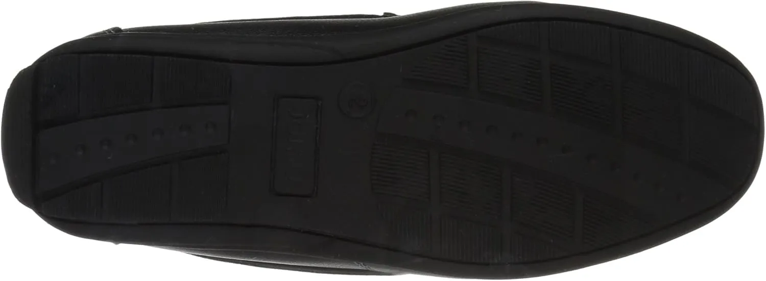 JOSMO Unisex-Child Boys Loafer with Metal Accent Driving Style