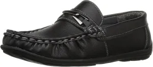 JOSMO Unisex-Child Boys Loafer with Metal Accent Driving Style