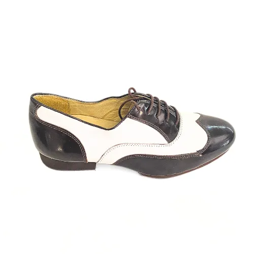 Mambo Tango Wingtip Leather Mens Dance Shoes