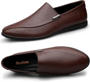 Men's Dress Loafers Comfor Table Driving Slip On Shoes