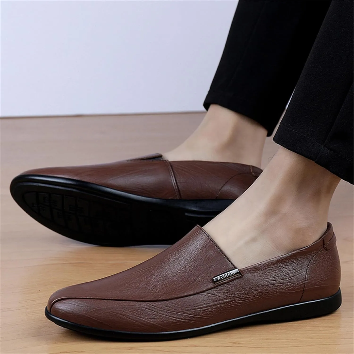 Men's Dress Loafers Comfor Table Driving Slip On Shoes