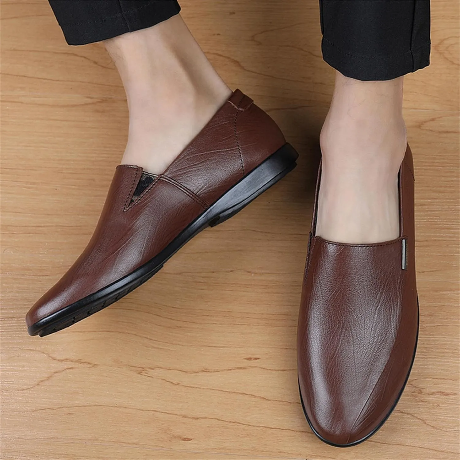 Men's Dress Loafers Comfor Table Driving Slip On Shoes