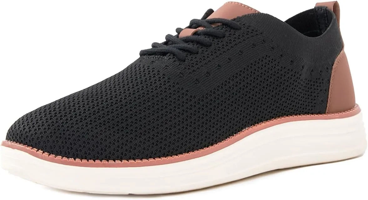 Men's Fashion Dress Sneakers Casual Walking Shoes Business Oxfords Comfortable Breathable Lightweight Tennis Zapatos para Hombre