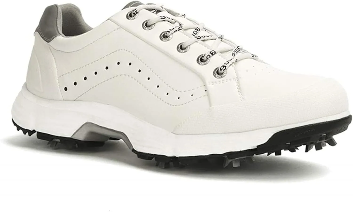 Men's Golf Shoes Professional Waterproof Spike Plus Size Golf Shoes Men's Lightweight Outdoor Non-Slip Walking Shoes