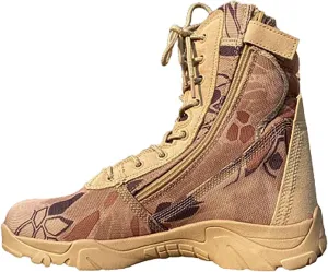 Men's Hiking Tactical Boots, Outdoor High-top Lightweight Abrasion-Resistant Military Work Shoes, for Breathable Soft and Comfortable Durable Work Boots