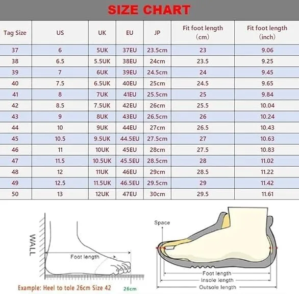 Men's Orthopedic Classic Leather Shoes Fashion Platform Brogue Oxford Men Casual Wingtip Dress Shoes for Men(8.5)