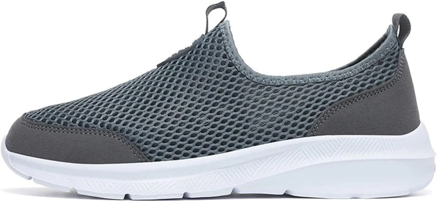Men's Running Shoes Comfortable Lightweight Breathable Walking Shoes Mesh Workout Casual Sports Shoes