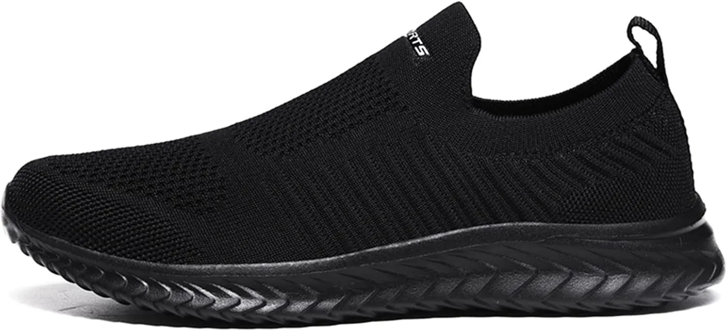Mens Walking Shoes Mens Slip on Shoes Sneaker for Men Tennis Shoe for Men Mesh Breathable Sneaker