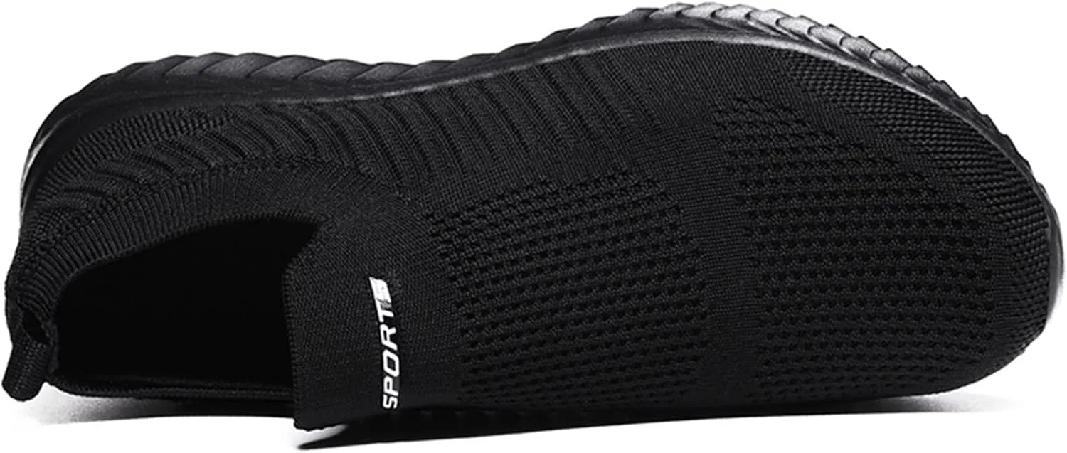 Mens Walking Shoes Mens Slip on Shoes Sneaker for Men Tennis Shoe for Men Mesh Breathable Sneaker