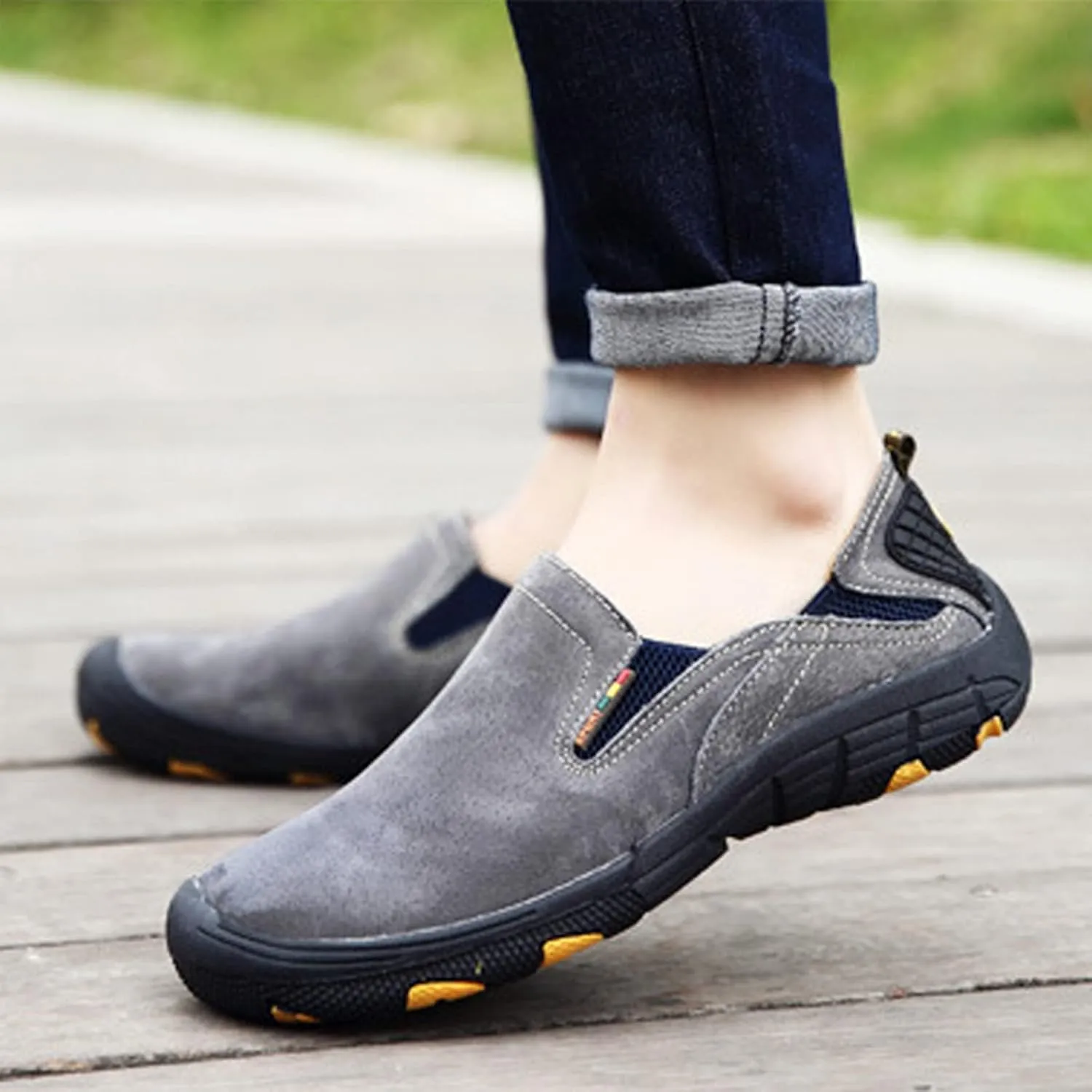 Mens Walking Shoes Men's Sneakers Shoe for Men Slip on Shoe for Men Breathable Mesh Sneaker