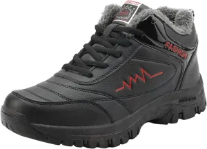 Men's Work Boots Non Steel Toe Hiking Sneakers Ankle Ladies Women Safety Toe Shoes Business Casual Waterproof Platform Botas Slip Resistant Hike Grounded Footwear