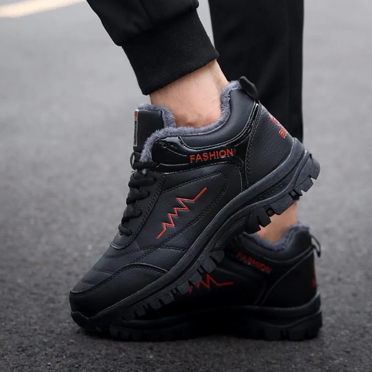 Men's Work Boots Non Steel Toe Hiking Sneakers Ankle Ladies Women Safety Toe Shoes Business Casual Waterproof Platform Botas Slip Resistant Hike Grounded Footwear