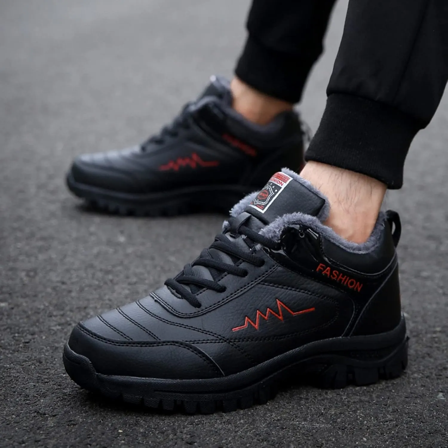 Men's Work Boots Non Steel Toe Hiking Sneakers Ankle Ladies Women Safety Toe Shoes Business Casual Waterproof Platform Botas Slip Resistant Hike Grounded Footwear