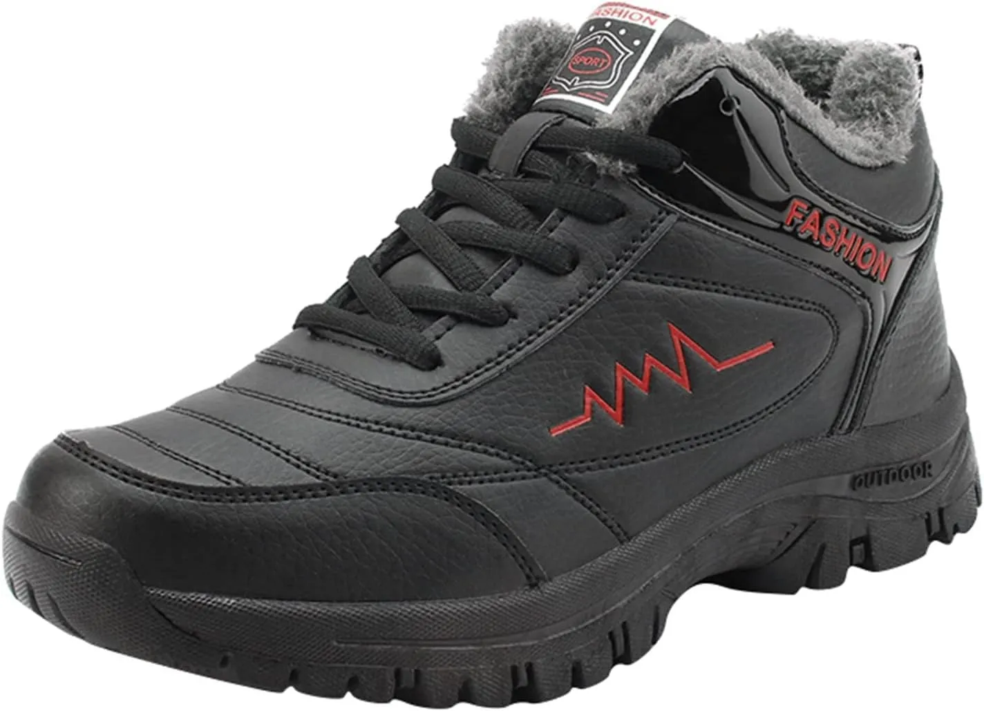 Men's Work Boots Non Steel Toe Hiking Sneakers Ankle Ladies Women Safety Toe Shoes Business Casual Waterproof Platform Botas Slip Resistant Hike Grounded Footwear