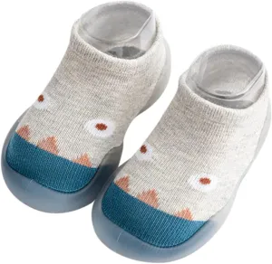 Newborn Shoes for Girls,Boys Girl Cartoon Socks Shoes Toddler Fleece WarmThe Floor Socks Non Slip Prewalker Boys Shoes