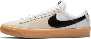 Nike SB Zoom Blazer Low Pro GT Skate Shoes (DC7695-100, White/White/White/Black) Size 9.5