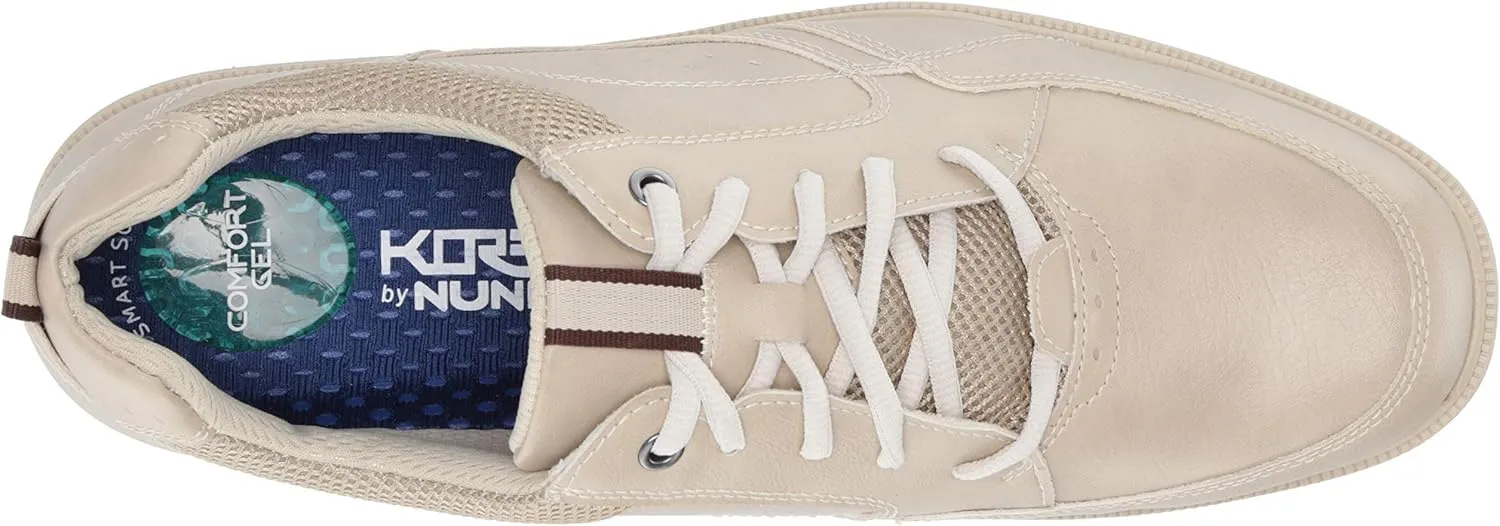 Nunn Bush Men Moccasin Toe Oxford Lace Up with KORE Comfort Walking Technology