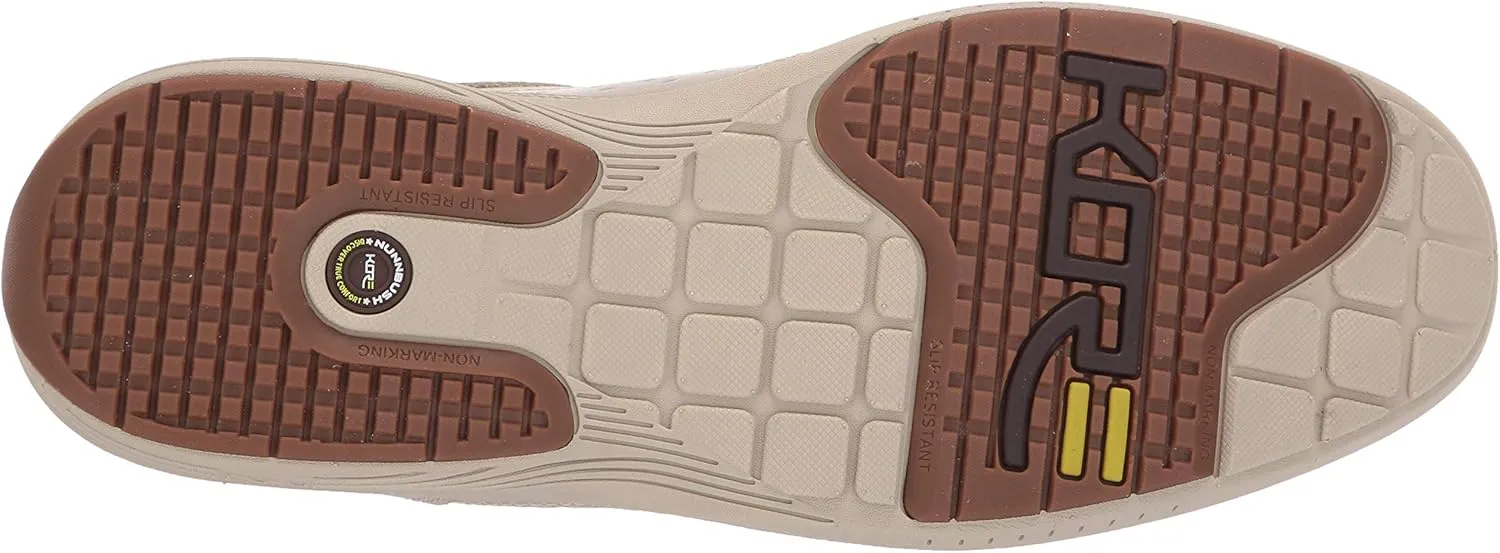 Nunn Bush Men Moccasin Toe Oxford Lace Up with KORE Comfort Walking Technology